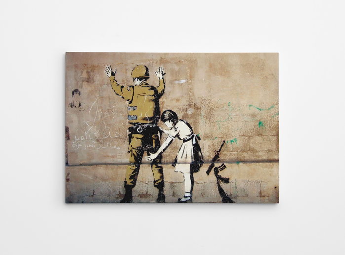 Wallity Lienzo Decorativo Banksy WY14 (50 x 70 cm) Wallity Lienzo Decorativo Banksy WY14 (50 x 70 cm)